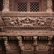 A carved architectural ensemble that originally belonged to the Vadi Parshvanatha Jain temple in Patan, Gujarat.